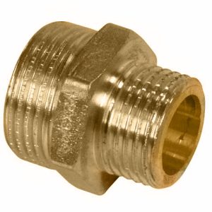 mosiądz Nypel redukcyjny 1″ x 3/4″