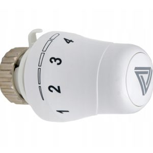 Głowica TRINNITY V 6-28°C RA biała termostatyczna do grzejników “V”-GC